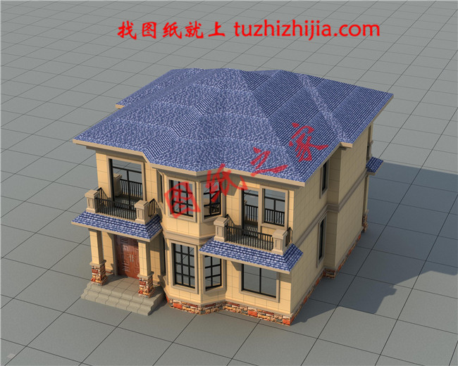 農(nóng)村18萬元二層小樓圖，占地120平面，戶型緊湊合理