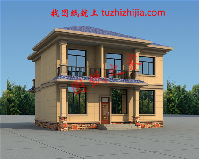 農(nóng)村18萬元二層小樓圖，占地120平面，戶型緊湊合理