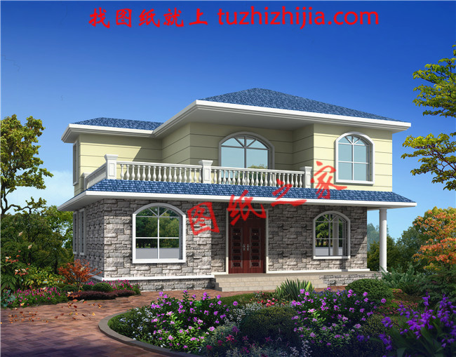 經(jīng)濟(jì)實(shí)惠的8萬(wàn)元二層農(nóng)村房子圖片，不容錯(cuò)過(guò)的好設(shè)計(jì)！