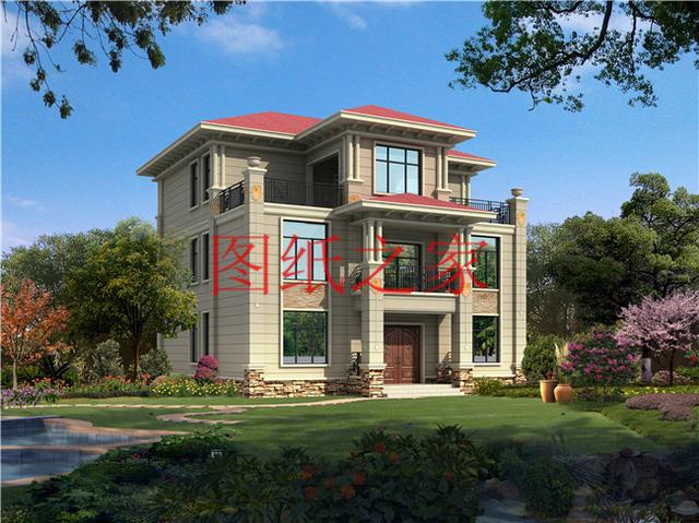 推薦3套豪華大氣上檔次的三層別墅，這樣建房在村里才有面子！