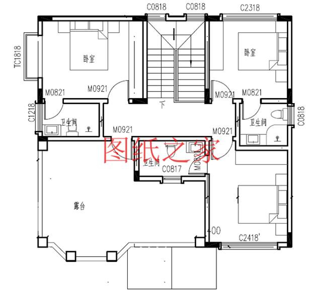 占地110平的農(nóng)村三層別墅設(shè)計(jì)圖，最接地氣，造價(jià)不到30萬(wàn)，美觀又實(shí)用！