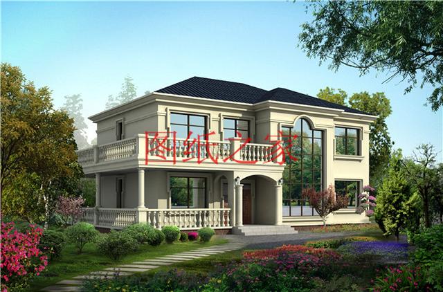 推薦7套豪華氣派的新農(nóng)村二層大別墅，再過10年也不會過時(shí)！