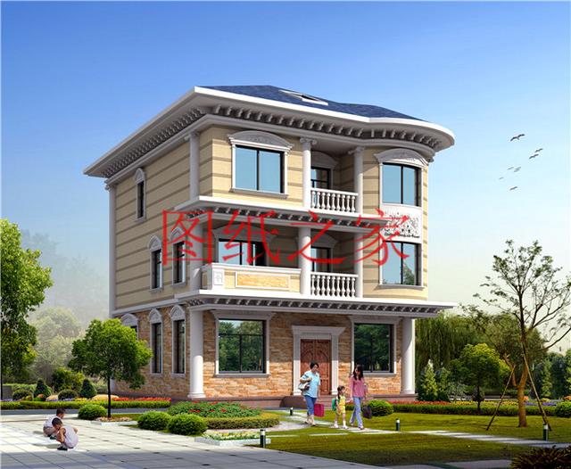 精致漂亮的農(nóng)村三層別墅，充分利用每一分空間，讓您住得溫馨舒適！