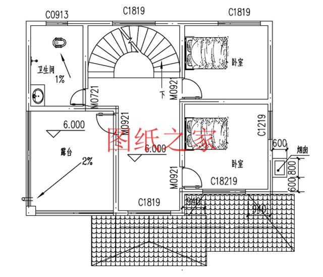 精致漂亮的農(nóng)村三層別墅，充分利用每一分空間，讓您住得溫馨舒適！