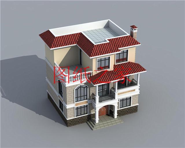 精致漂亮的農(nóng)村三層別墅，充分利用每一分空間，讓您住得溫馨舒適！