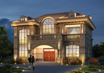 2024年新款別墅外觀圖及全套施工圖紙，占地面積13×10米