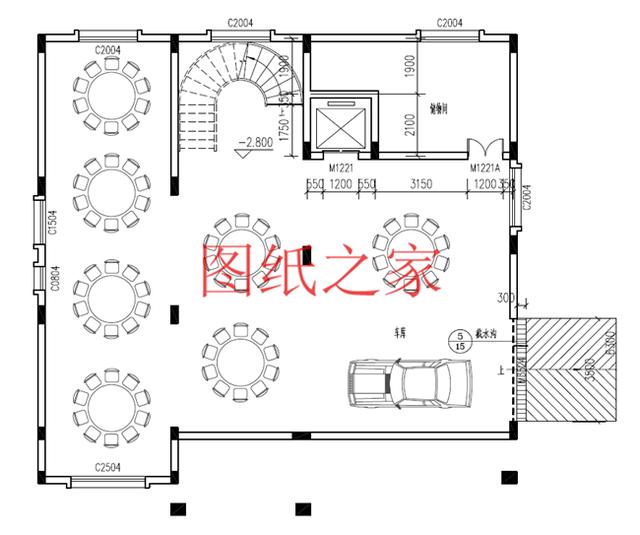 適合大宅基地的三層別墅，包括全套圖紙，豪華氣派，絕對讓你眼前一亮！