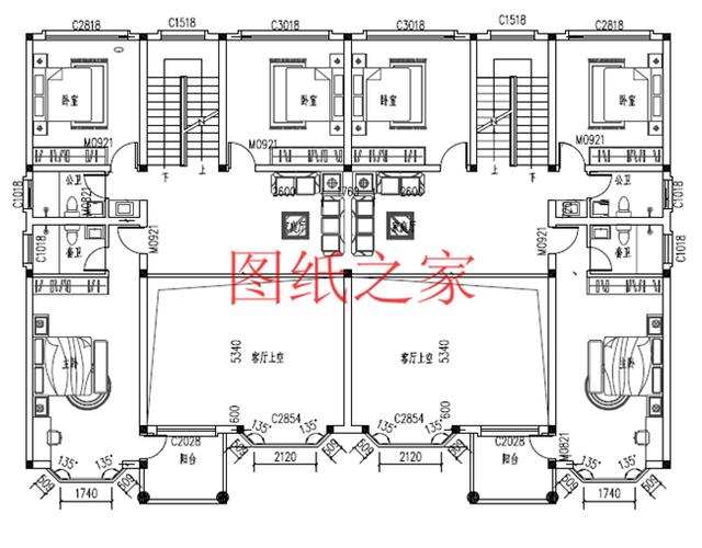 適合大宅基地的三層別墅，包括全套圖紙，豪華氣派，絕對讓你眼前一亮！