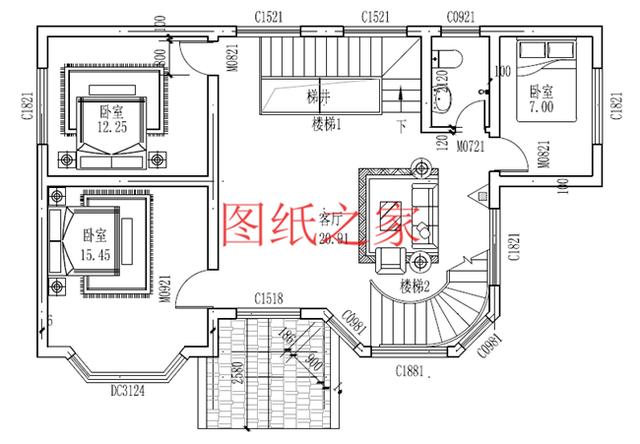 兩款經(jīng)濟適用的小戶型三層別墅，多臥室，全家人都住的下！