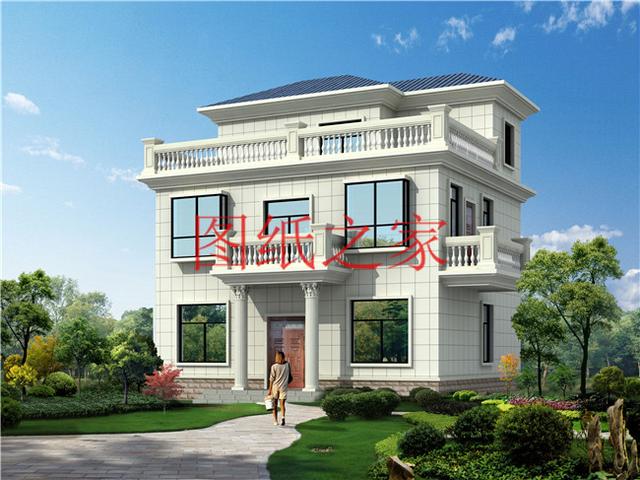 兩款經(jīng)濟適用的小戶型三層別墅，多臥室，全家人都住的下！