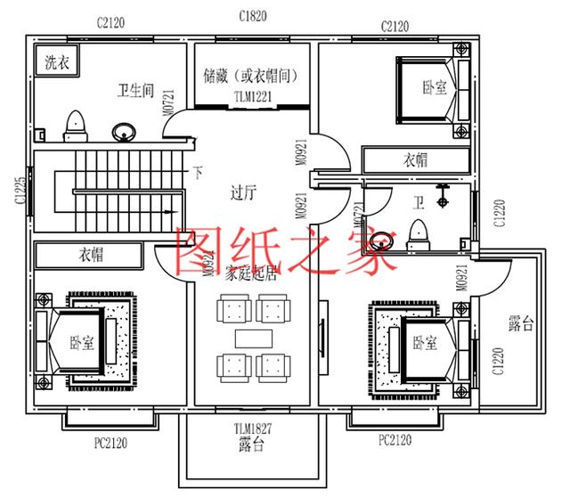 兩款經(jīng)濟適用的小戶型三層別墅，多臥室，全家人都住的下！