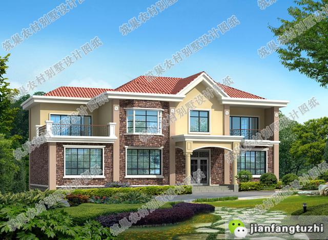 三款造價30萬的農(nóng)村三層田園歐式別墅設(shè)計圖，享受田園生活樂趣！