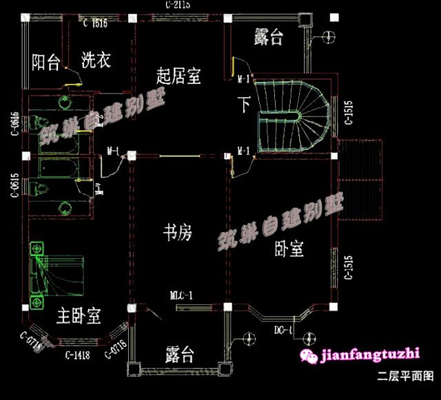 占地134平方米的二層農(nóng)村別墅設(shè)計(jì)圖，簡(jiǎn)單易建，建出的實(shí)體圖也非常好看！