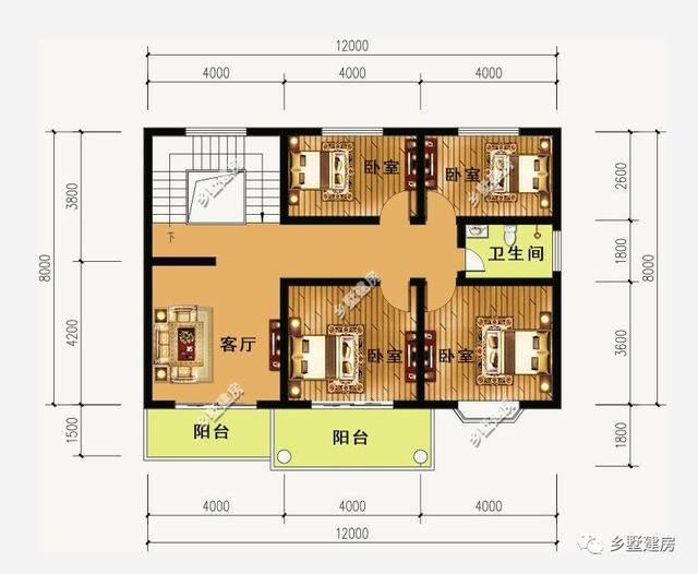兩款帶車庫(kù)+露臺(tái)的二層農(nóng)村自建房，簡(jiǎn)單實(shí)用，25萬(wàn)給你豪華別墅！