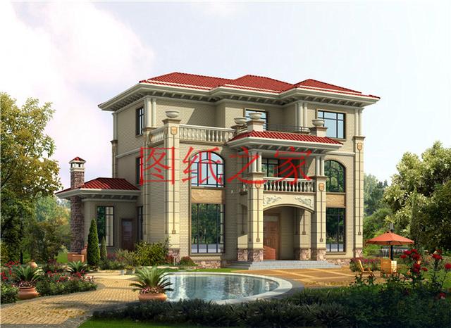 推薦5套優(yōu)雅大氣的三層別墅，占地170平方米，造價不到40萬元，這可算是撿到寶了！