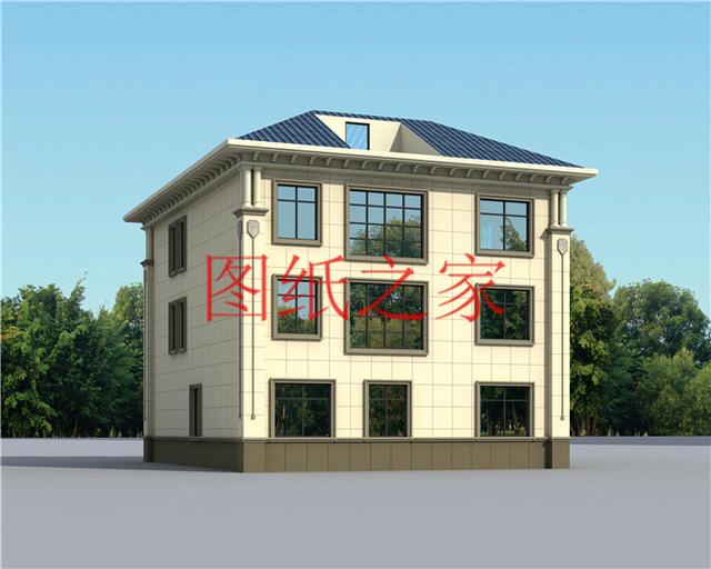 推薦5套優(yōu)雅大氣的三層別墅，占地170平方米，造價不到40萬元，這可算是撿到寶了！