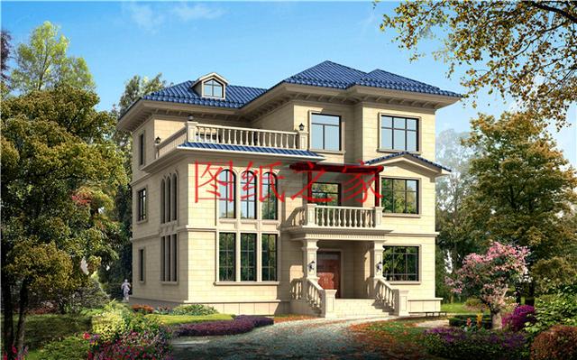 推薦5套優(yōu)雅大氣的三層別墅，占地170平方米，造價不到40萬元，這可算是撿到寶了！