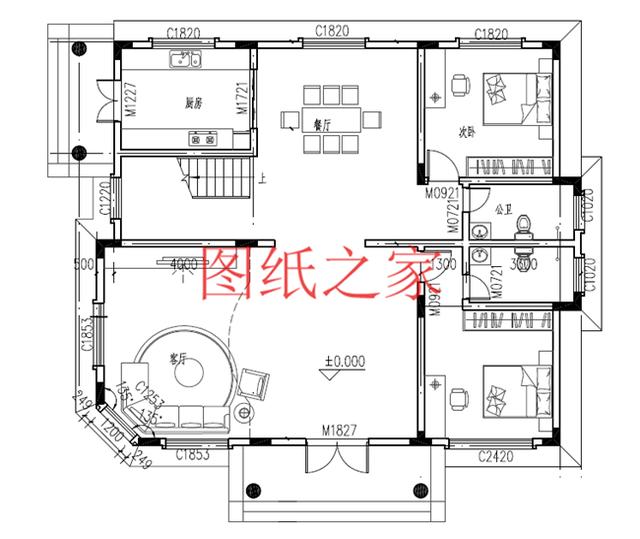 推薦5套優(yōu)雅大氣的三層別墅，占地170平方米，造價不到40萬元，這可算是撿到寶了！