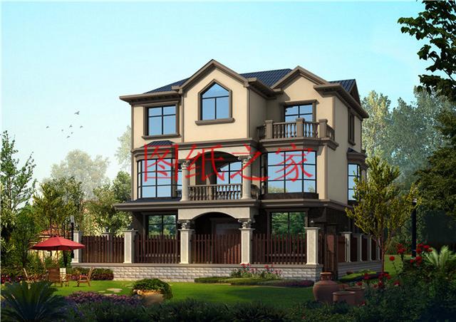 推薦5套優(yōu)雅大氣的三層別墅，占地170平方米，造價不到40萬元，這可算是撿到寶了！