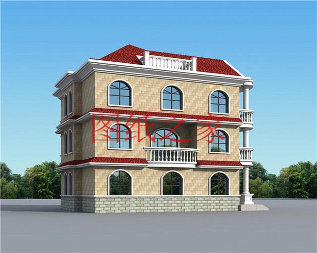 推薦5套優(yōu)雅大氣的三層別墅，占地170平方米，造價不到40萬元，這可算是撿到寶了！