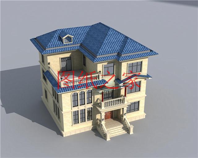 推薦5套優(yōu)雅大氣的三層別墅，占地170平方米，造價不到40萬元，這可算是撿到寶了！