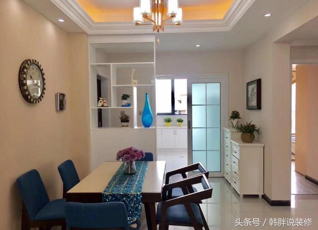 118平米三室兩廳中大戶型新房花20萬裝修，全屋效果漂亮極了，這才是標(biāo)準(zhǔn)的精裝修嘛。