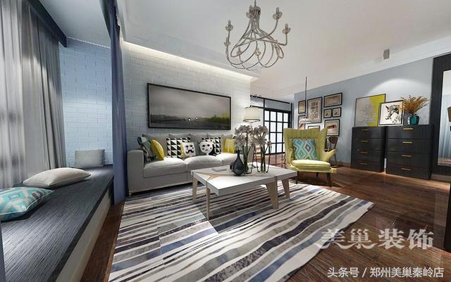 89㎡北歐風(fēng)格裝修完成，最適合90后多變的性格。