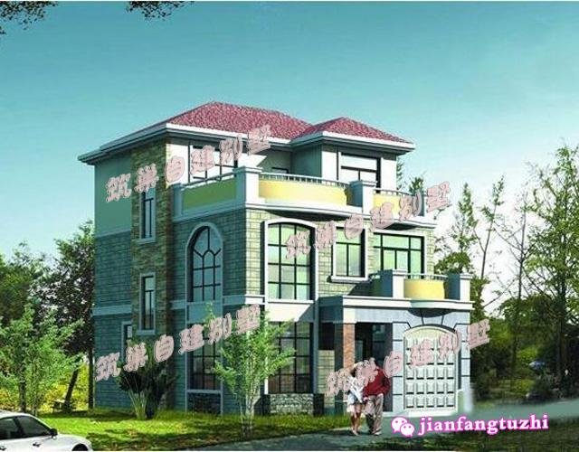 2款占地90平方米的三層別墅設(shè)計圖，別墅精致布局合理，而且花費也少。