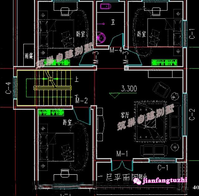 2款占地90平方米的三層別墅設(shè)計圖，別墅精致布局合理，而且花費也少。