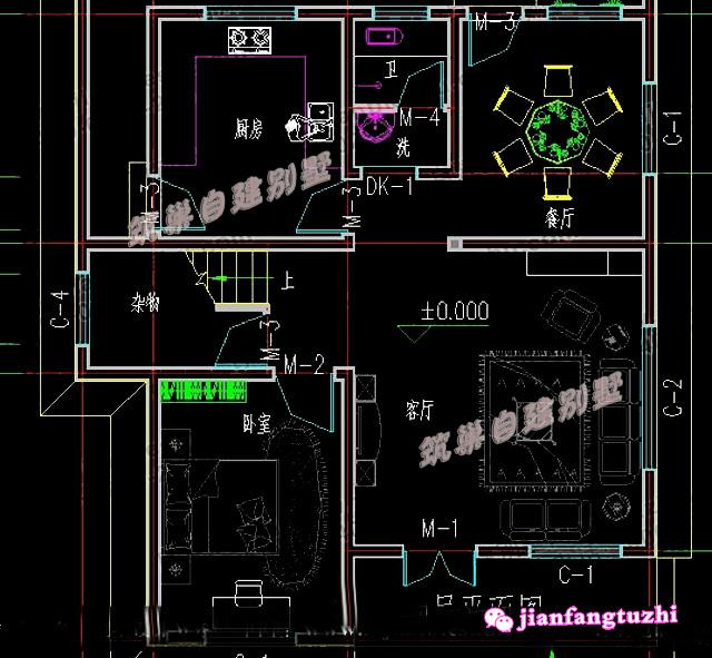 2款占地90平方米的三層別墅設(shè)計圖，別墅精致布局合理，而且花費也少。