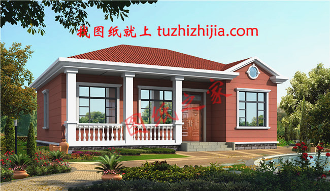 精選6套農(nóng)村一層平房設(shè)計(jì)圖，造價(jià)只需10萬(wàn)元