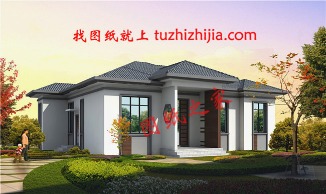 精選6套農(nóng)村一層平房設(shè)計(jì)圖，造價(jià)只需10萬(wàn)元