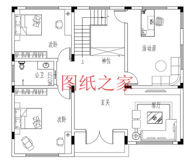 推薦3套適合一般家庭的二層別墅，占地130平米，不大不小剛剛好！
