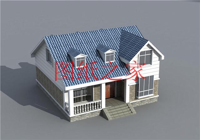 推薦3套適合一般家庭的二層別墅，占地130平米，不大不小剛剛好！