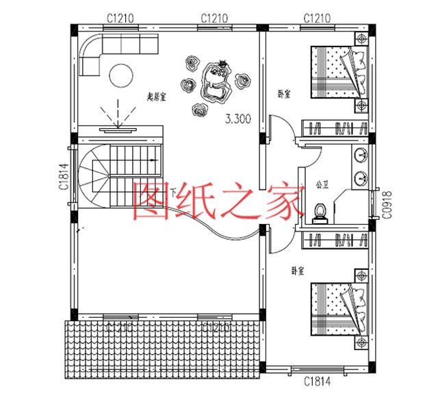 推薦3套適合一般家庭的二層別墅，占地130平米，不大不小剛剛好！