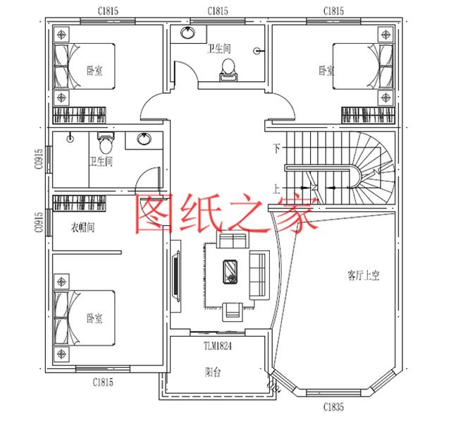 推薦3套適合一般家庭的二層別墅，占地130平米，不大不小剛剛好！