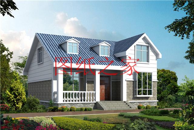 推薦3套適合一般家庭的二層別墅，占地130平米，不大不小剛剛好！