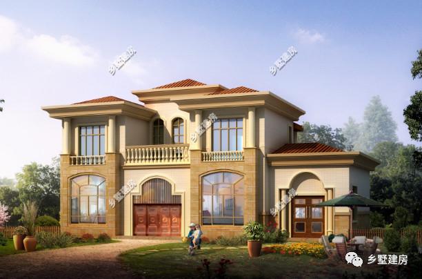 造價20萬的兩款農(nóng)村二層別墅設計圖，第二套老少皆宜，大眾情人款！