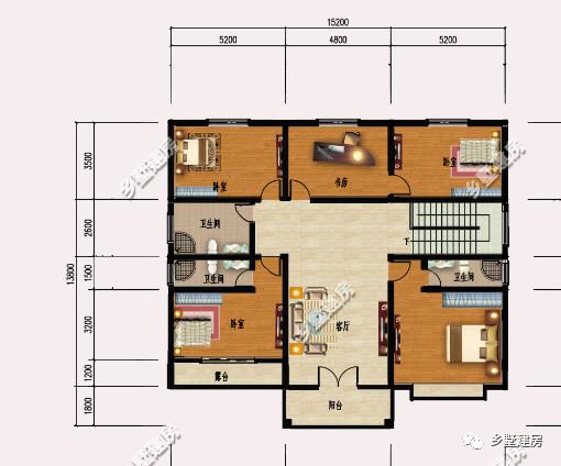 造價20萬的兩款農(nóng)村二層別墅設計圖，第二套老少皆宜，大眾情人款！