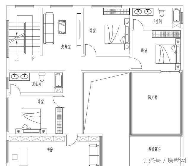 新中式三層磚混結(jié)構(gòu)別墅設(shè)計圖，豪華還帶泳池，被植物環(huán)繞，空氣超好，非常適合養(yǎng)老！