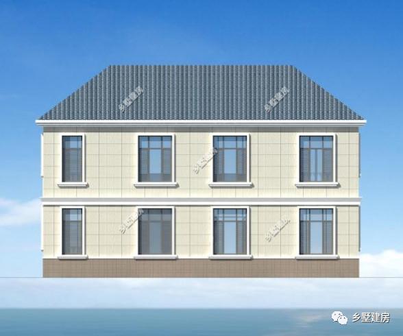 三層款外形豪華大氣的農(nóng)村別墅設(shè)計圖，給你不一樣的感覺！