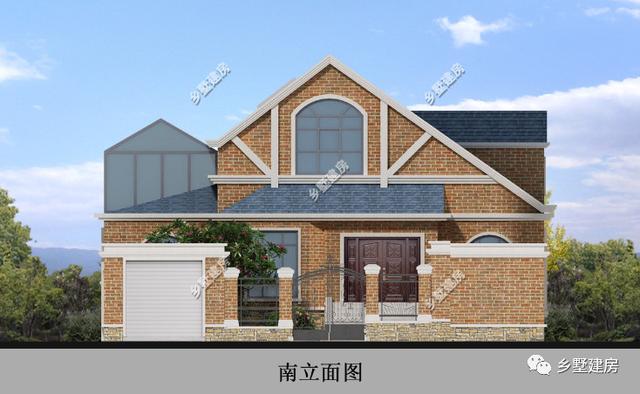 三層款外形豪華大氣的農(nóng)村別墅設(shè)計圖，給你不一樣的感覺！