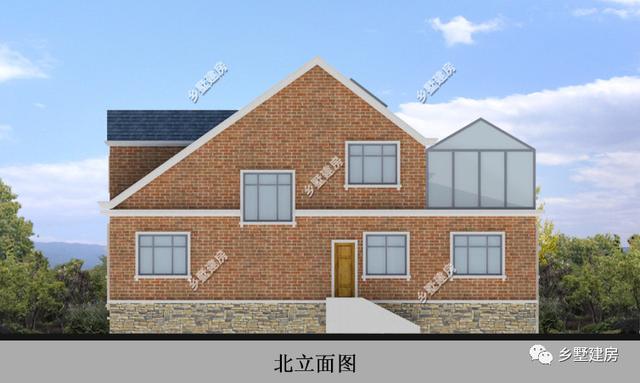 三層款外形豪華大氣的農(nóng)村別墅設(shè)計圖，給你不一樣的感覺！