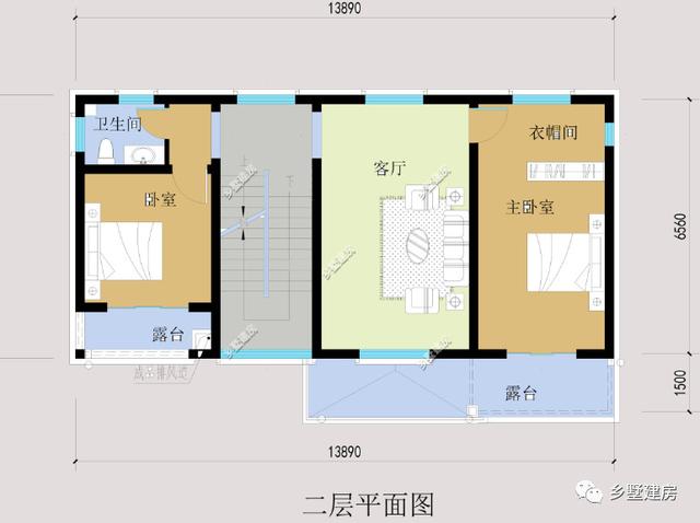 三層款外形豪華大氣的農(nóng)村別墅設(shè)計圖，給你不一樣的感覺！