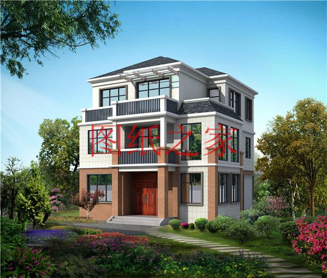 推薦8款占地面積小的三層別墅設(shè)計(jì)圖，不僅外觀精致漂亮戶型合理，造價(jià)更低！