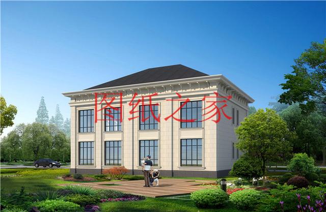 介紹3套二層別墅，光開間就有15米，造價(jià)還不到40萬，真是美美噠！