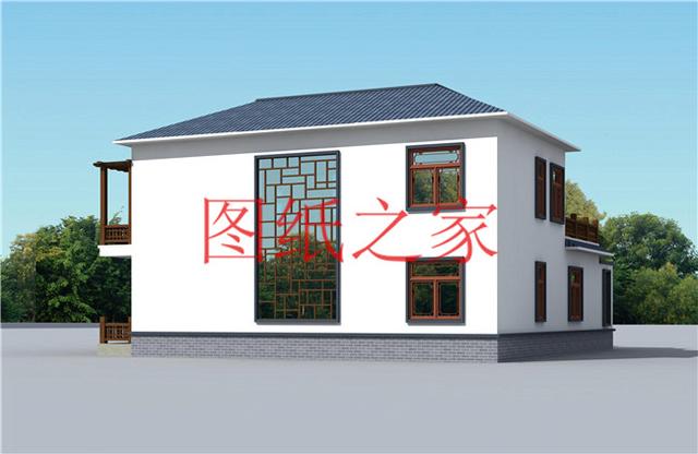 介紹3套二層別墅，光開間就有15米，造價(jià)還不到40萬，真是美美噠！