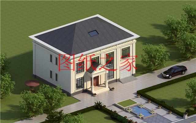 介紹3套二層別墅，光開間就有15米，造價(jià)還不到40萬，真是美美噠！