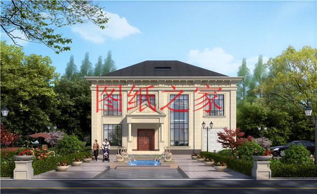 介紹3套二層別墅，光開間就有15米，造價(jià)還不到40萬，真是美美噠！