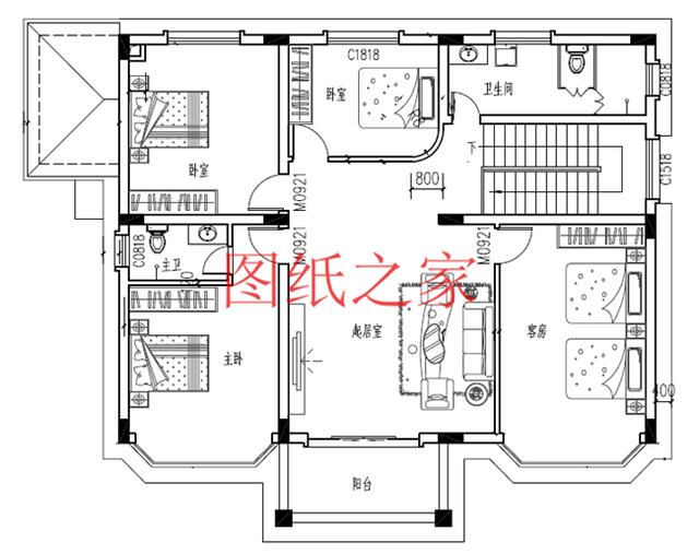 介紹3套二層別墅，光開間就有15米，造價(jià)還不到40萬，真是美美噠！